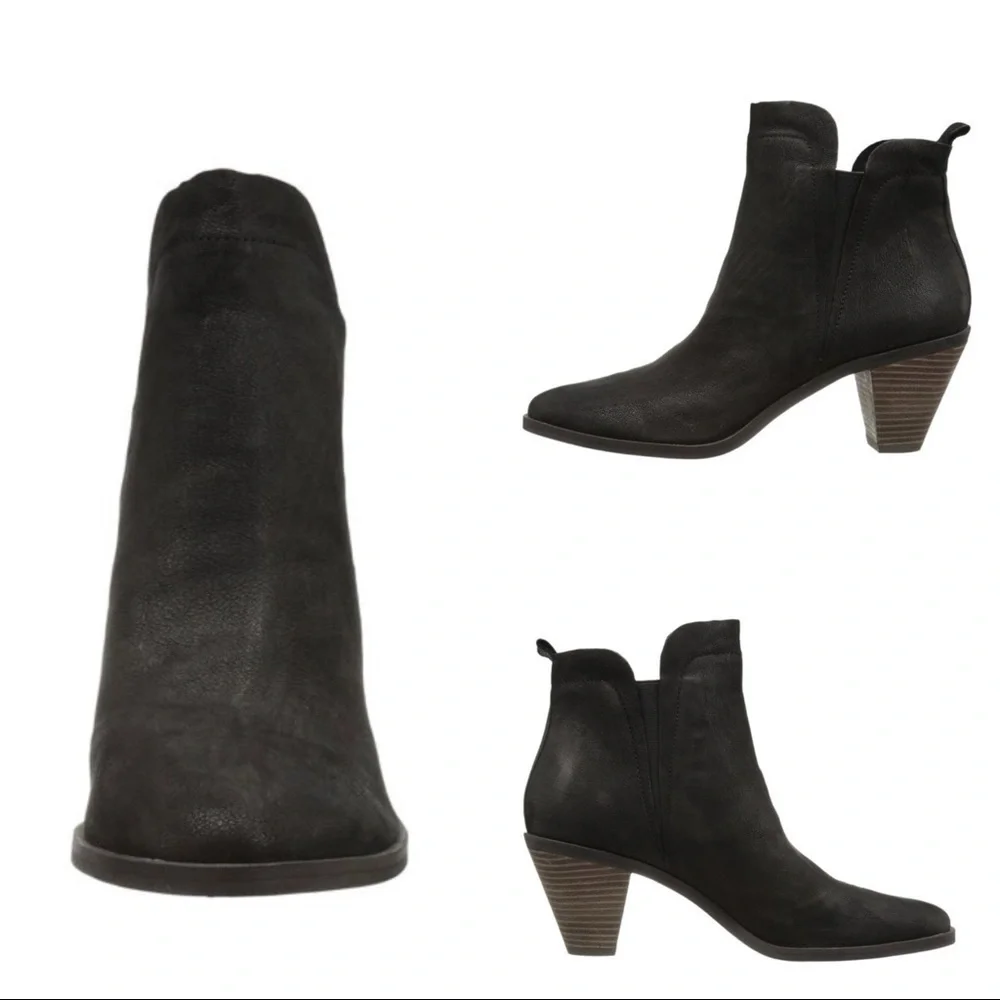 Lucky Brand Women's Jana Fashion Boot Black Size 7 M